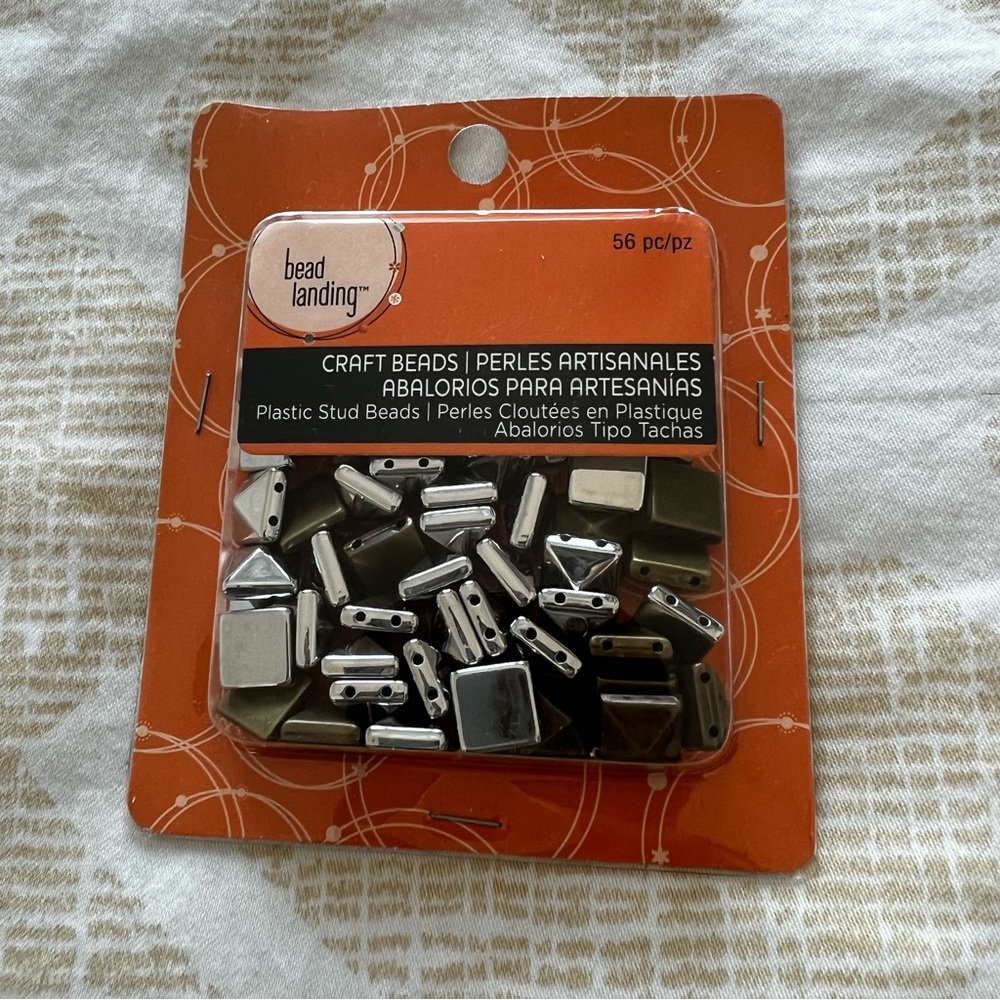 Craft Beads - Plastic Stud Beads